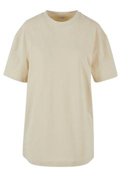 Oversized Longline T-Shirt Ecru